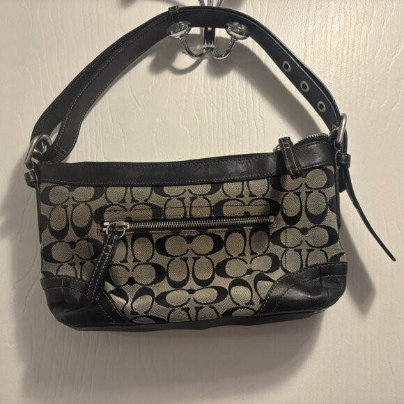 Coach Signature Demi Hobo Shoulder Bag — F12328 - Picture 3 of 8